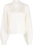 TWINSET Grofgebreide trui Beige - Thumbnail 1