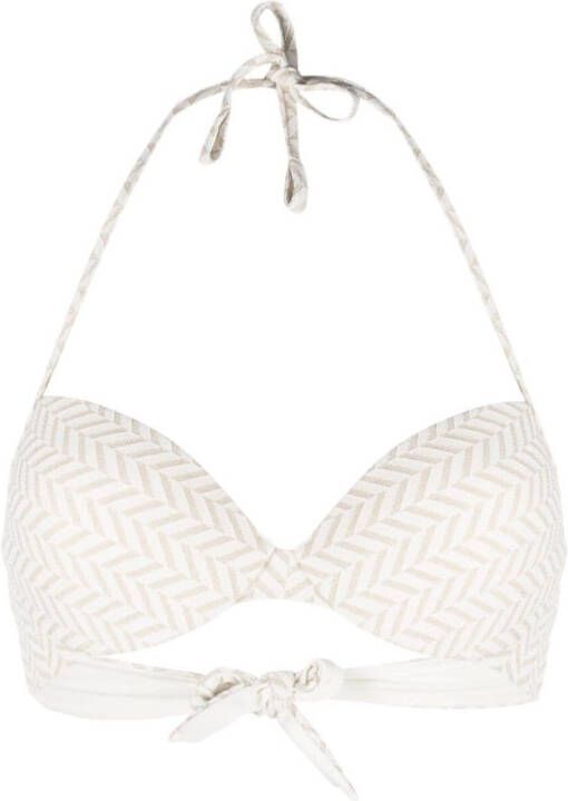 TWINSET Balconette bikinitop Wit