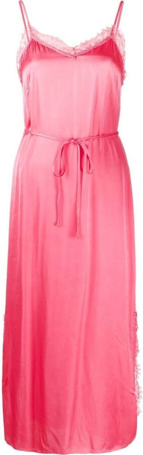 TWINSET Jurk met kant Roze