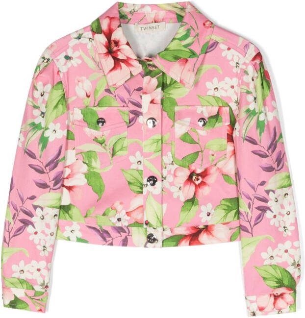 TWINSET Kids Jack met lange mouwen Roze