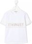 TWINSET Kids T-shirt met logoprint Wit - Thumbnail 1