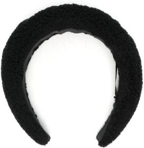TWINSET Kids Haarband met geborduurd logo Zwart