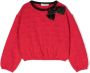 TWINSET Kids Trui met reliëf Rood - Thumbnail 1