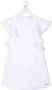 TWINSET Kids Jurk met ruches Wit - Thumbnail 1