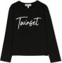 TWINSET Kids T-shirt met lange mouwen Zwart - Thumbnail 1