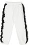 TWINSET Kids Trainingsbroek met ruches Wit - Thumbnail 1