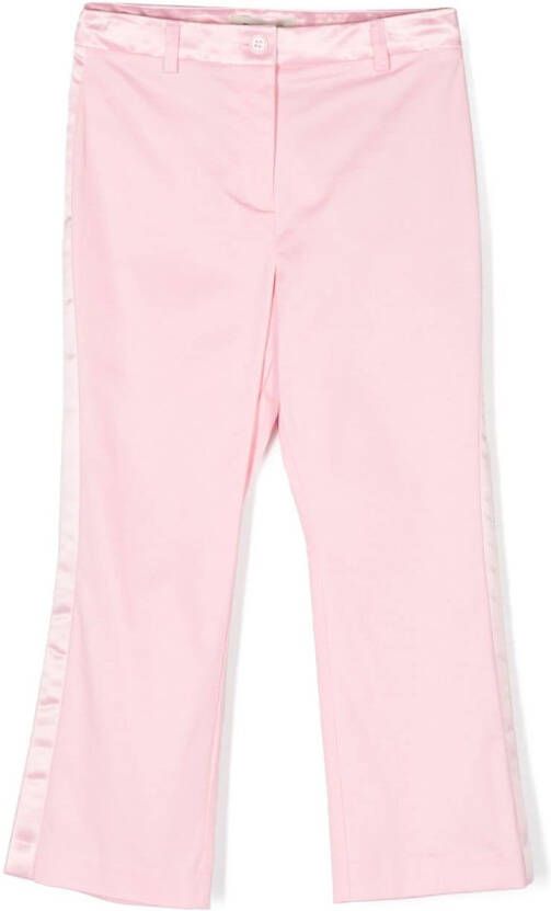 TWINSET Kids Straight broek Roze