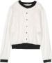 TWINSET Kids Vest met ceintuur Wit - Thumbnail 1