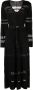 TWINSET Midi-jurk met ceintuur Zwart - Thumbnail 1