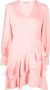 TWINSET Mini-jurk met ruches Roze - Thumbnail 1