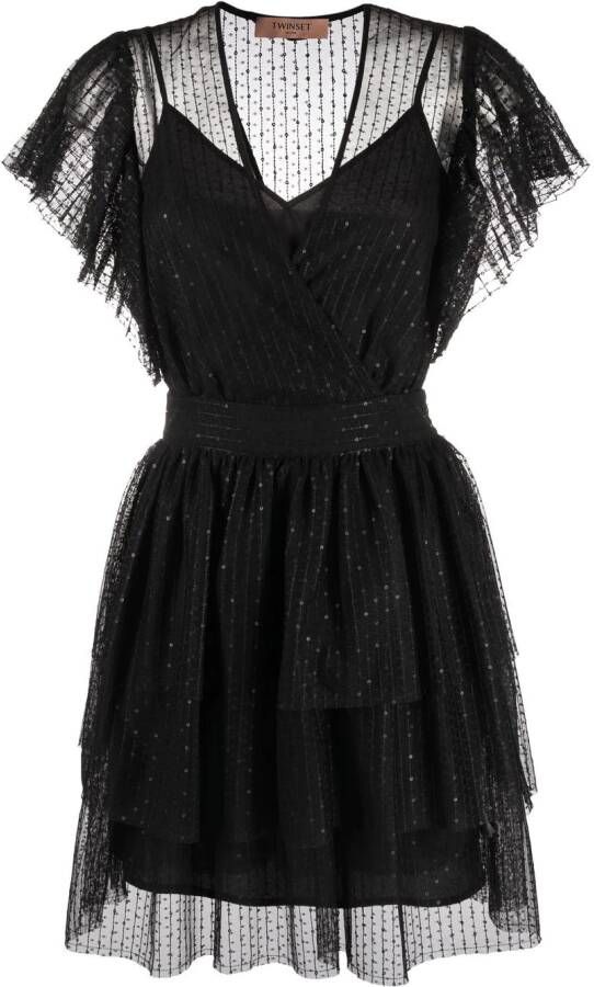 TWINSET Mini-jurk Zwart