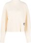 TWINSET Geribbelde trui Beige - Thumbnail 1