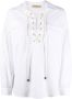 TWINSET Ruimvallende blouse Wit - Thumbnail 1