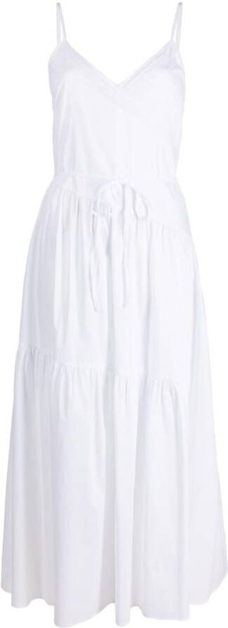 TWINSET Mouwloze maxi-jurk Wit