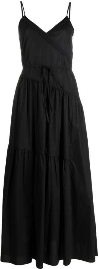 TWINSET Mouwloze maxi-jurk Zwart