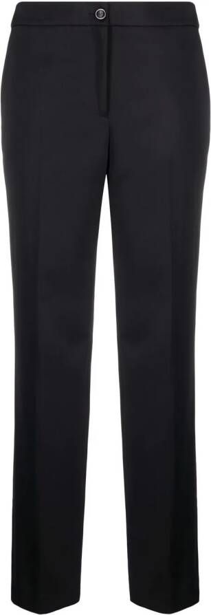TWINSET Slim-fit broek Zwart
