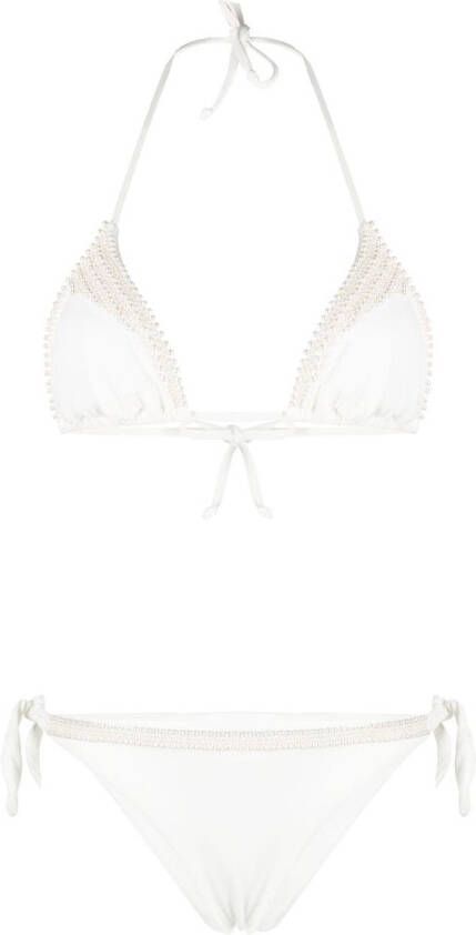 TWINSET Tweedelige bikini Wit