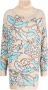TWINSET x Marco Rambaldi coltrui met geborduurde bloemen Beige - Thumbnail 1