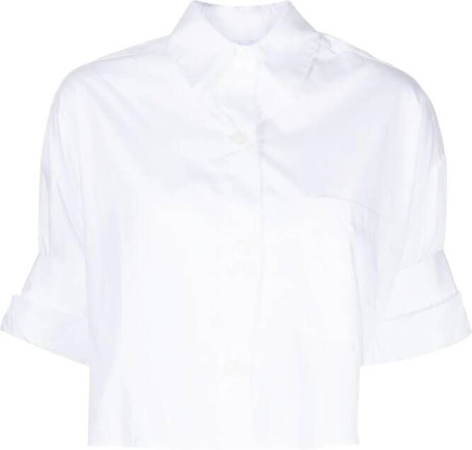 TWP Katoenen blouse Wit