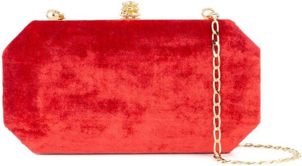 Tyler Ellis kleine Perryclutch Rood