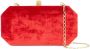 Tyler Ellis kleine Perryclutch Rood - Thumbnail 1