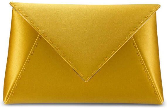 Tyler Ellis Lee Pouchet kleine clutch Geel