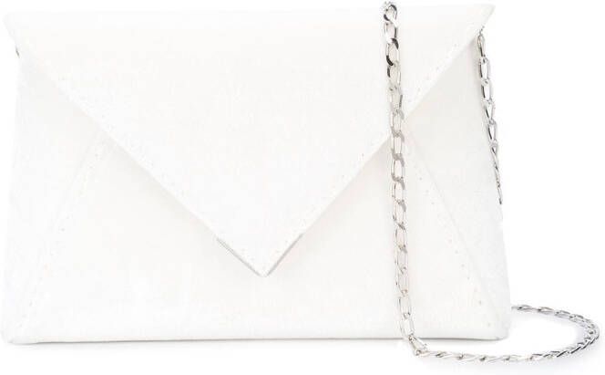 Tyler Ellis Lee Pouchet small clutch Wit