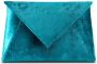 Tyler Ellis Lee Pouchette kleine clutch Blauw - Thumbnail 1