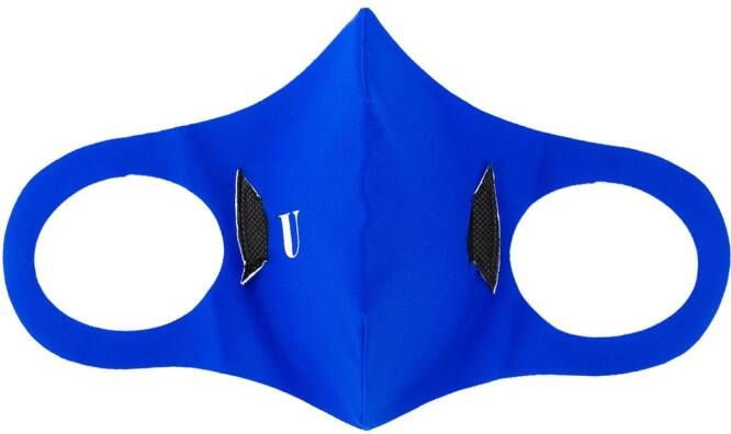 U-Mask Mondkapje met logoprint Blauw