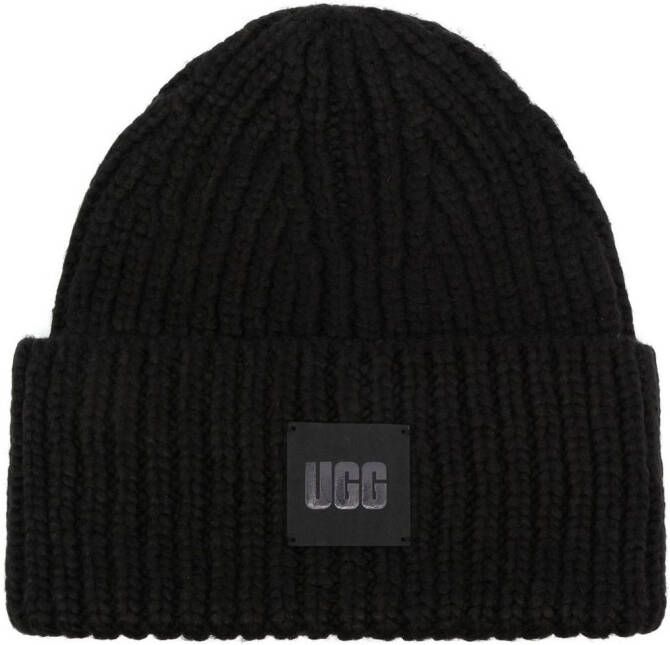 UGG Muts met logopatch Zwart