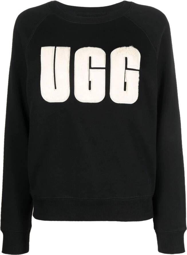 UGG Madeline sweater met logo Zwart