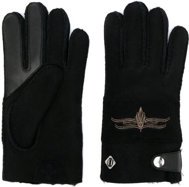 UGG X COTD handschoenen met borduurwerk Zwart
