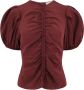 Ulla Johnson Zijden blouse Rood - Thumbnail 1
