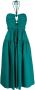 Ulla Johnson Midi-jurk met halternek Groen - Thumbnail 1