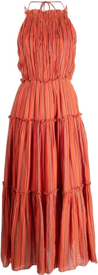 Ulla Johnson Gelaagde jurk Oranje