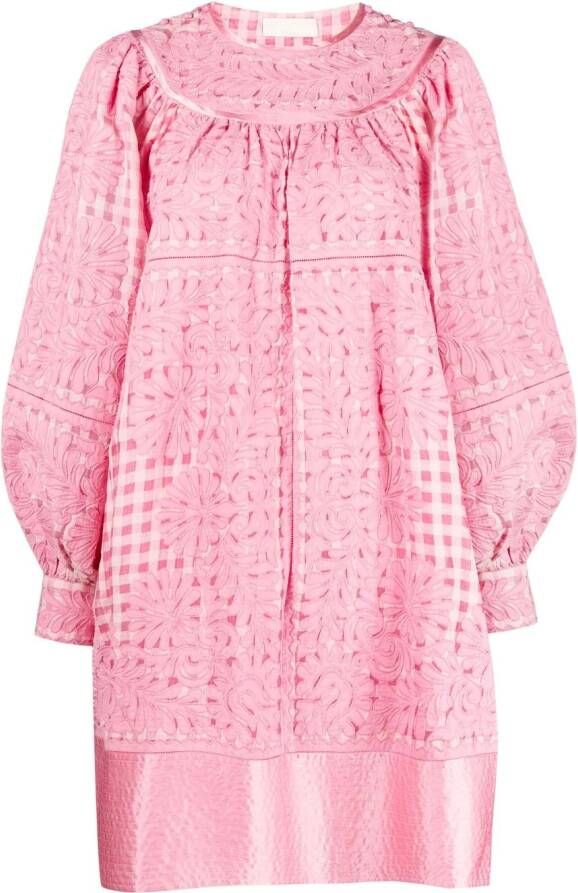 Ulla Johnson Midi-jurk met bloemenprint Roze