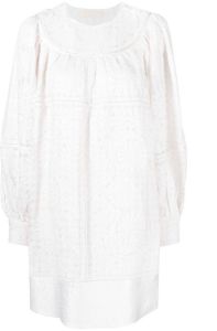 Ulla Johnson Midi-jurk met bloemenprint Wit
