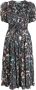 Ulla Johnson Midi-jurk met print Blauw - Thumbnail 1