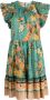 Ulla Johnson Mini-jurk met bloemenprint Groen - Thumbnail 1