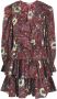 Ulla Johnson Mini-jurk met bloemenprint Rood - Thumbnail 1