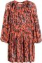 Ulla Johnson Mini-jurk met print Rood - Thumbnail 1