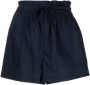 Ulla Johnson Mini-shorts met ruche taille Blauw - Thumbnail 1