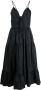 Ulla Johnson Midi-jurk met uitgesneden detail Zwart - Thumbnail 1