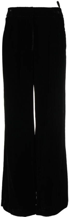 Ulla Johnson Fluwelen broek Zwart