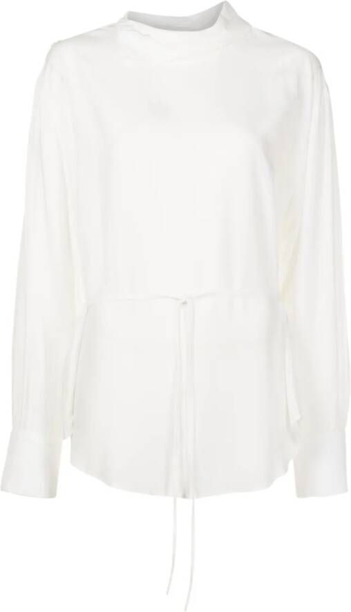 Uma | Raquel Davidowicz Blouse met lange mouwen Wit