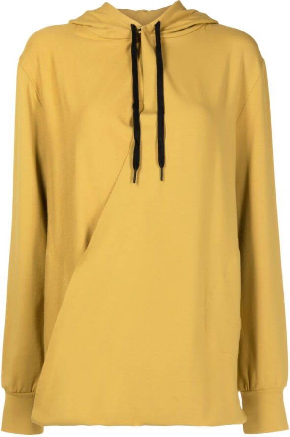Uma | Raquel Davidowicz Katoenen hoodie Geel