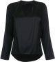 Uma | Raquel Davidowicz mock neck blouse Zwart - Thumbnail 1