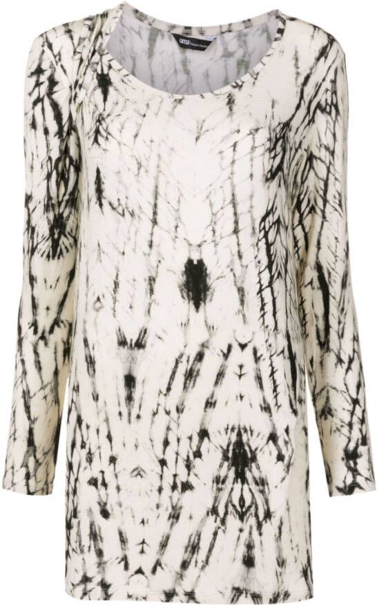 Uma | Raquel Davidowicz Top met abstract patroon Zwart