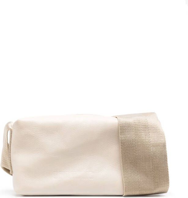 Uma Wang Gestructureerde crossbodytas Beige