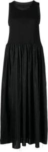 Uma Wang Mouwloze jurk Zwart